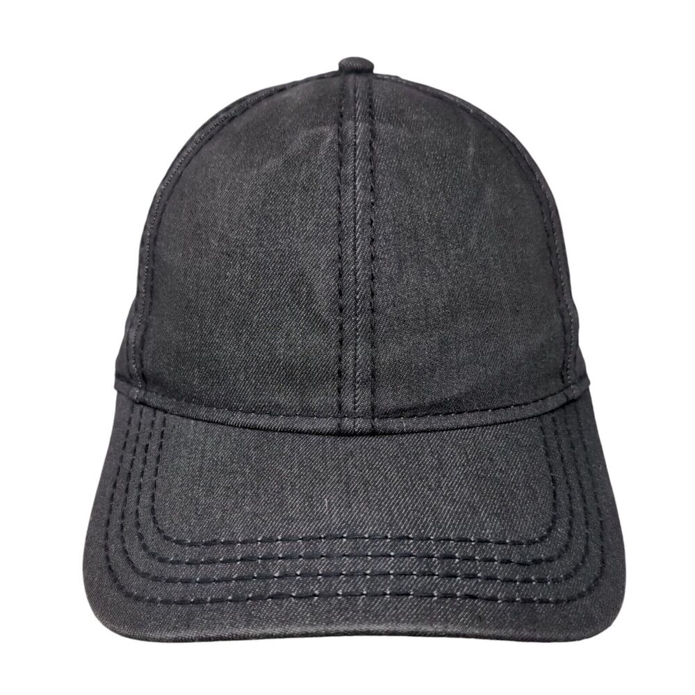 C.C Exclusives Strapback Hat Ponytail Gray One Size Adjustable Blank